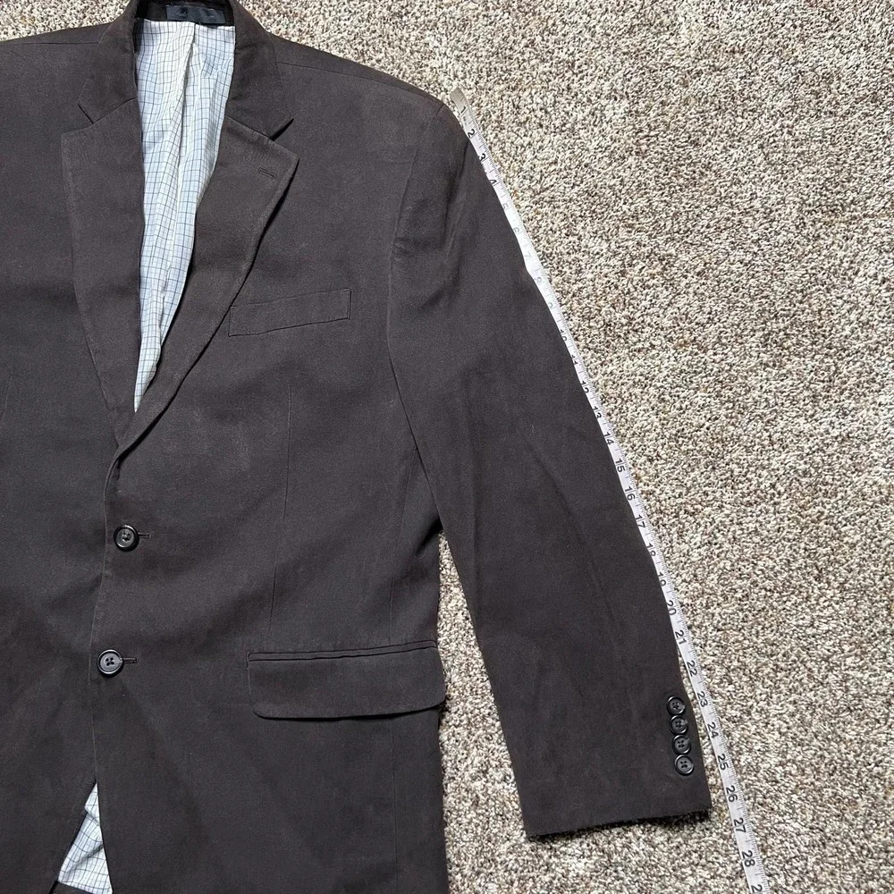 Ralph Lauren 2 Button Front Blazer Corduroy Fully Lined Brown Mens Size 42R